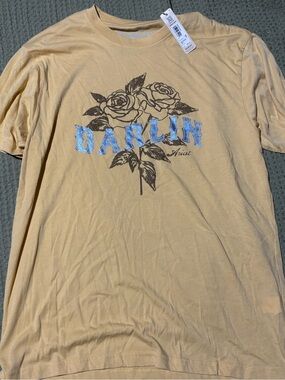 Ariat Short-Sleeve Tee in Tan with Blue 'DARLIN' Graphic